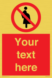 Custom prohibition not for pregnant women